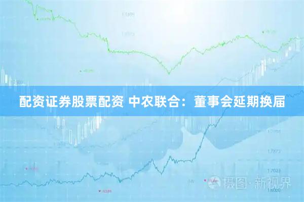 配资证券股票配资 中农联合：董事会延期换届